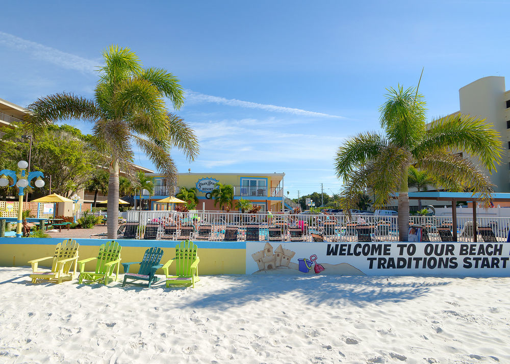 Plaza Beach Hotel - Beachfront Resort St. Pete Beach Exterior foto